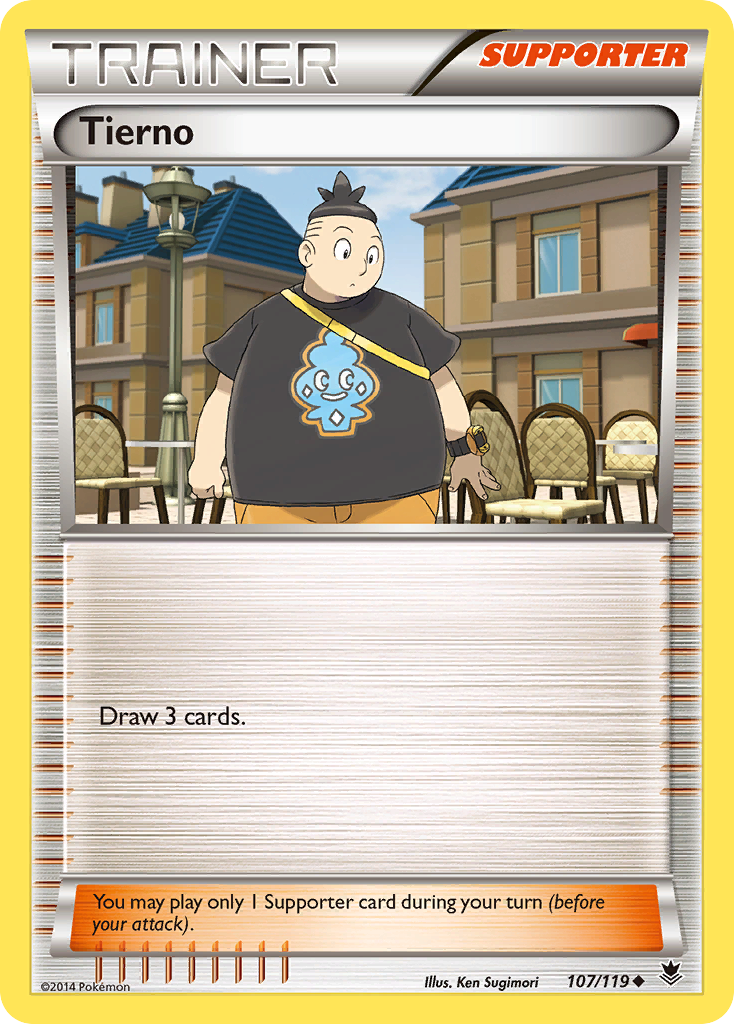 Tierno (107/119) [XY: Phantom Forces]