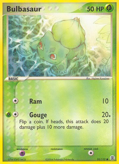 Bulbasaur (55/112) [EX: FireRed & LeafGreen]