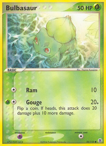 Bulbasaur (55/112) [EX: FireRed & LeafGreen]