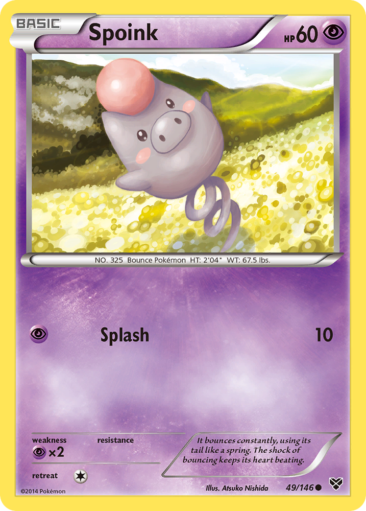 Spoink (49/146) [XY: Base Set]