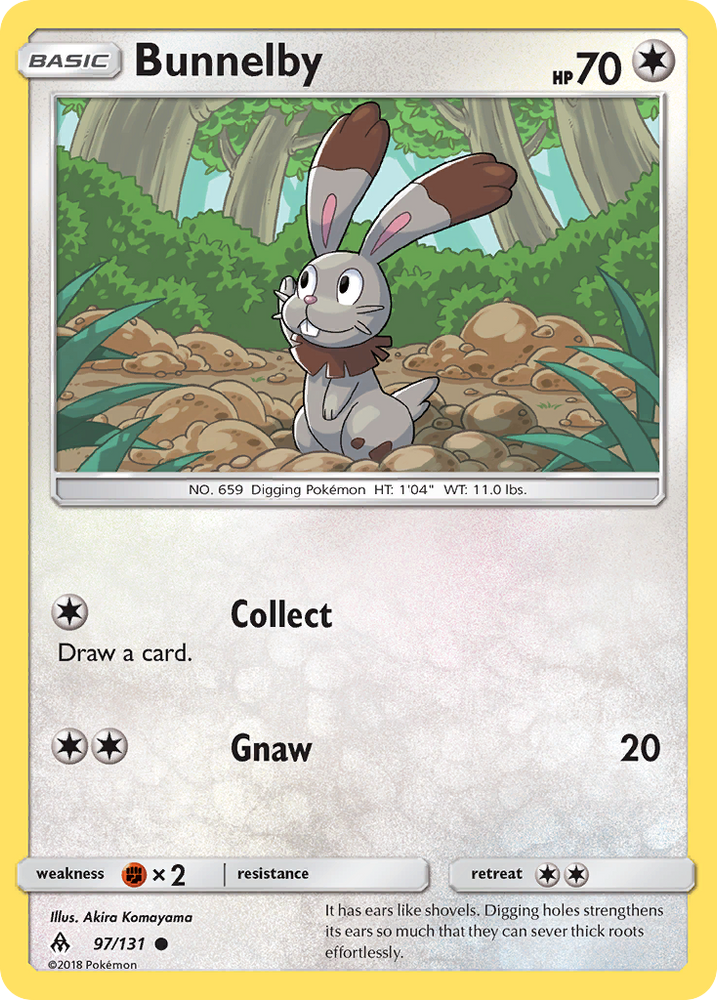 Bunnelby (97/131) [Sun & Moon: Forbidden Light]