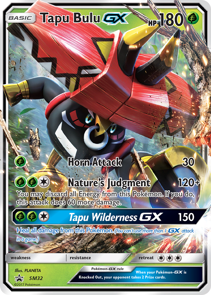 Tapu Bulu GX (SM32) [Sun & Moon: Black Star Promos]