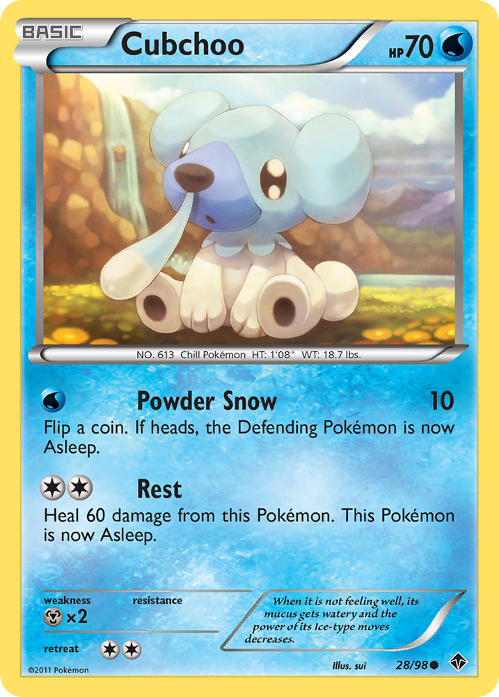 Cubchoo (28/98) [Black & White: Emerging Powers]