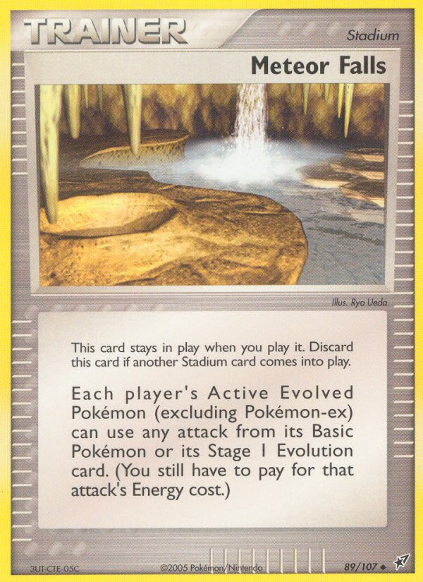 Meteor Falls (89/107) [EX: Deoxys]