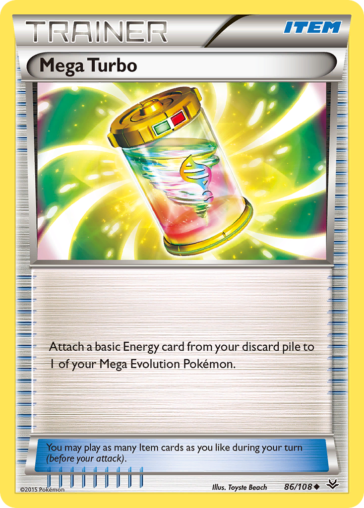 Mega Turbo (86/108) [XY: Roaring Skies]