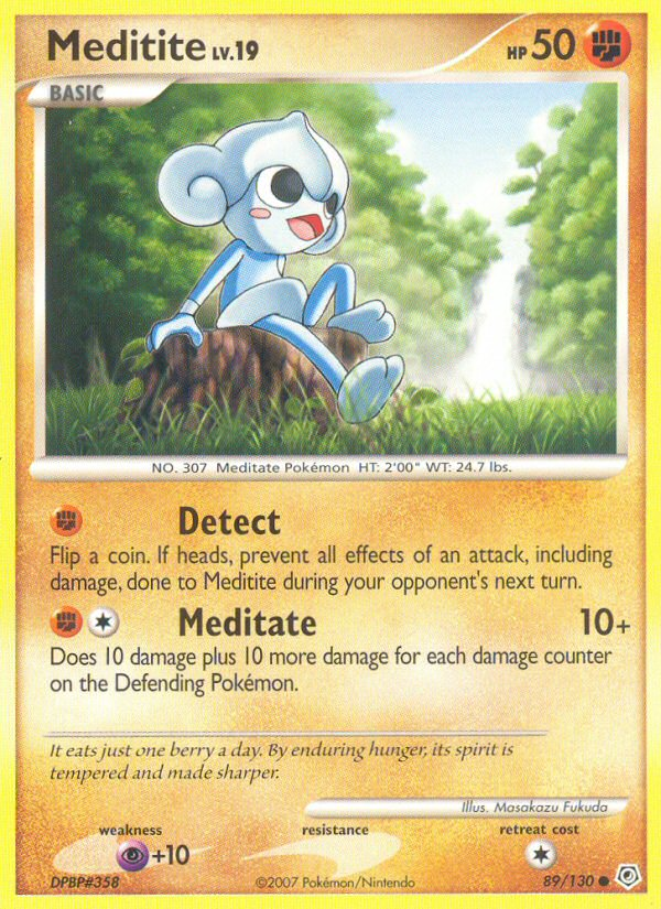 Meditite (89/130) [Diamond & Pearl: Base Set]