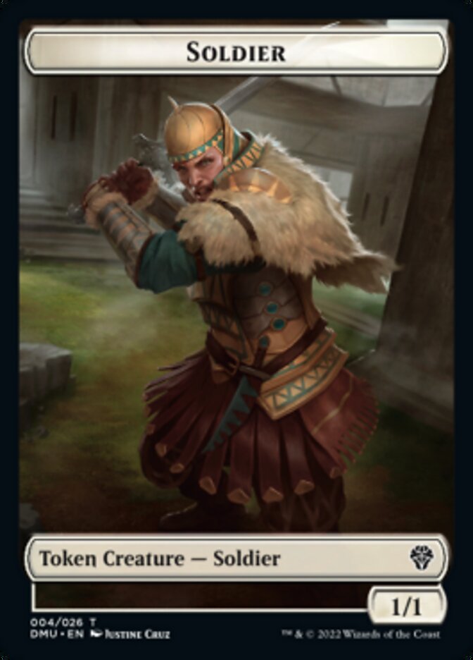 Soldier // Kobolds of Kher Keep Double-Sided Token [Dominaria United Tokens]