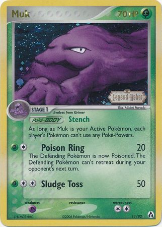 Muk (11/92) (Stamped) [EX: Legend Maker]