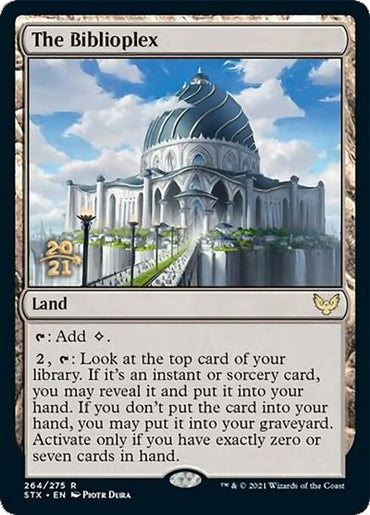 The Biblioplex [Strixhaven: School of Mages Prerelease Promos]