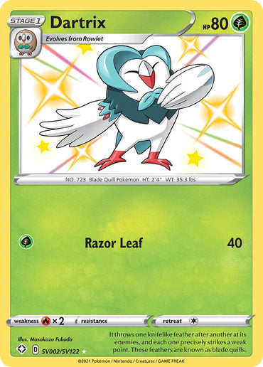 Dartrix (SV002/SV122) [Sword & Shield: Shining Fates]