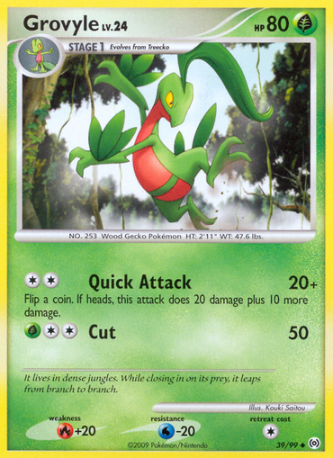 Grovyle (39/99) [Platinum: Arceus]