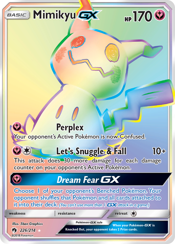 Mimikyu GX (226/214) [Sun & Moon: Lost Thunder]