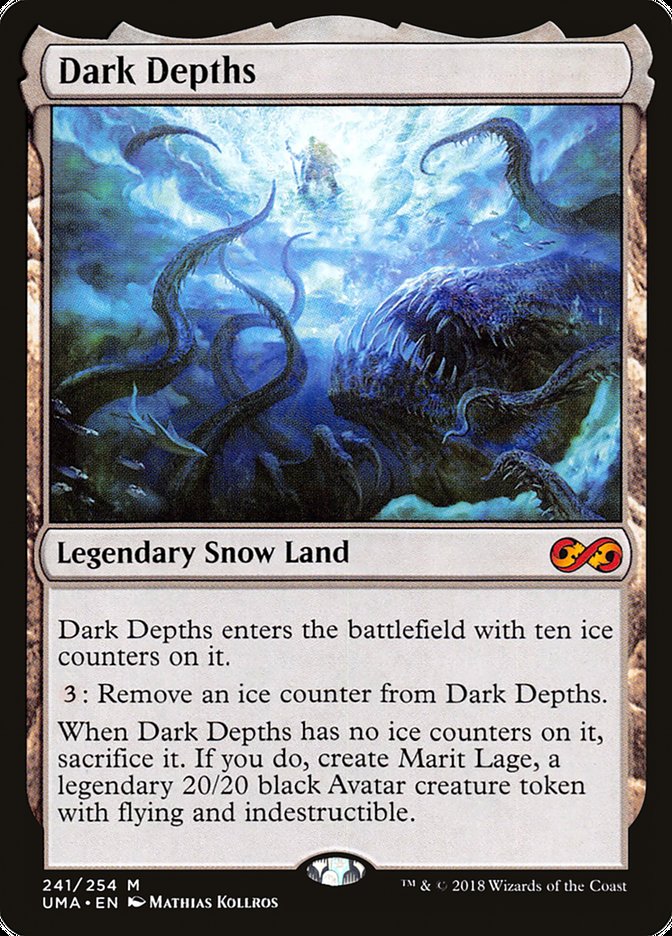how to get rid of indestructible cards mtg Dark Depths [Ultimate Masters]