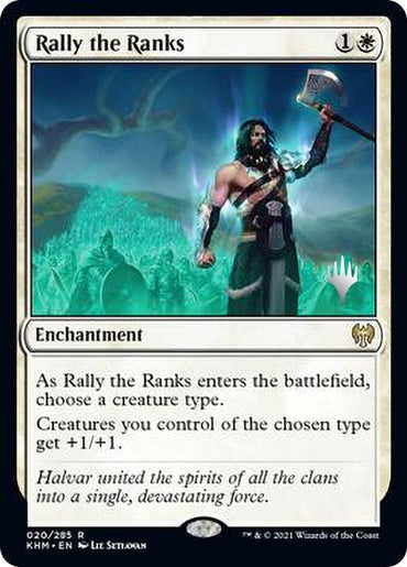 Rally the Ranks (Promo Pack) [Kaldheim Promos]