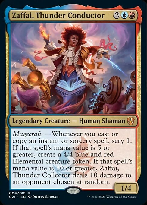 Zaffai, Thunder Conductor [Commander 2021]