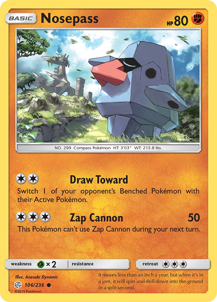 Nosepass (106/236) [Sun & Moon: Cosmic Eclipse]