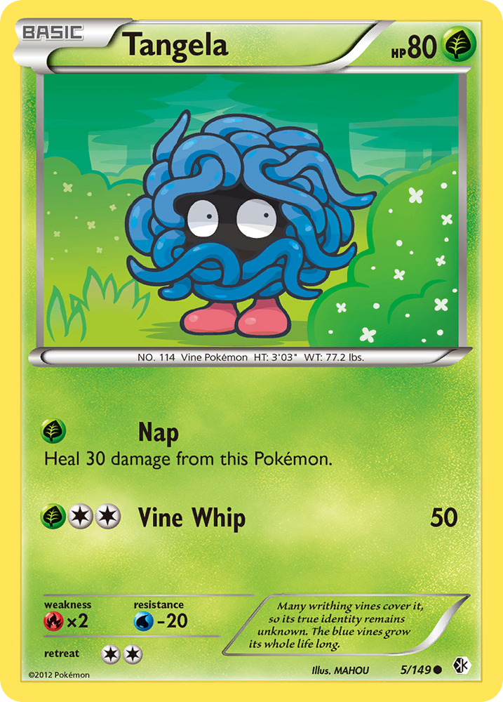 Tangela (5/149) [Black & White: Boundaries Crossed]