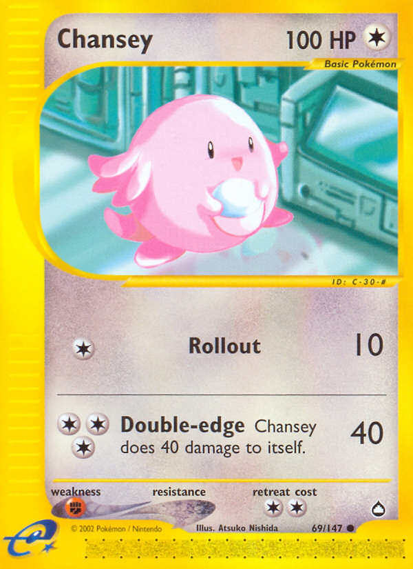 Chansey (69/147) [Aquapolis]