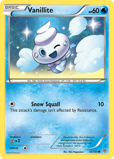 Vanillite (35/135) [Black & White: Plasma Storm]