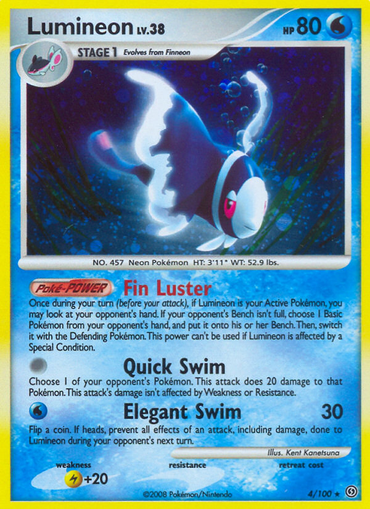 Lumineon (4/100) [Diamond & Pearl: Stormfront]