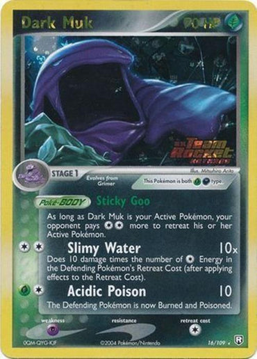 Dark Muk (16/109) (Stamped) [EX: Team Rocket Returns]