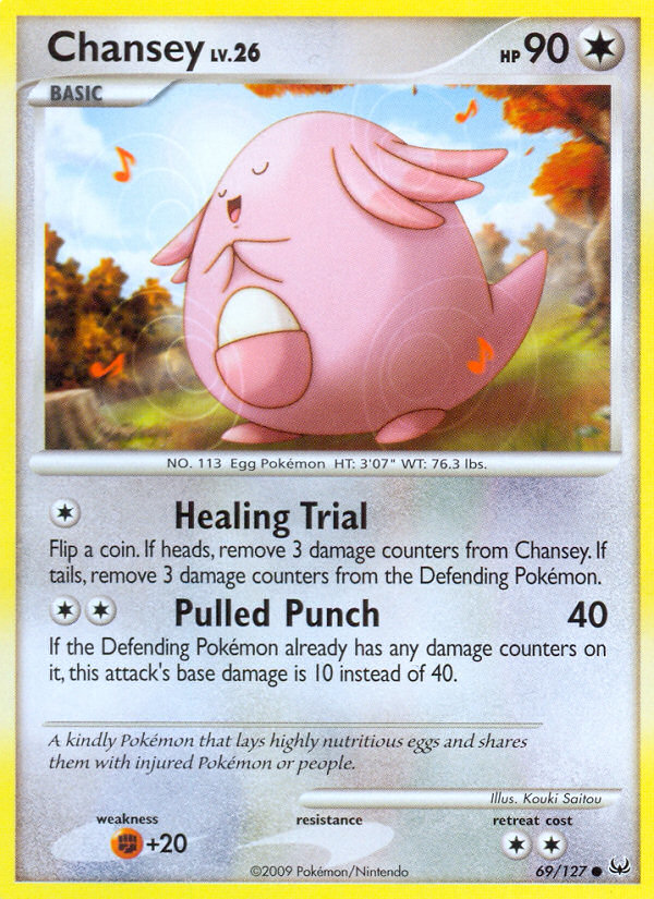 Chansey (69/127) [Platinum: Base Set]