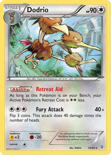 Dodrio (56/83) [XY: Generations]