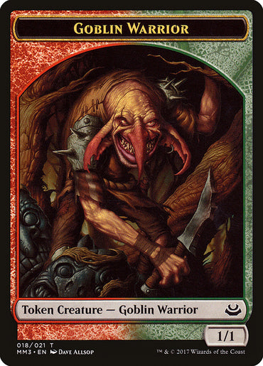 Goblin Warrior Token [Modern Masters 2017 Tokens]
