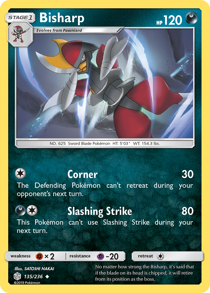 Bisharp (135/236) [Sun & Moon: Cosmic Eclipse]