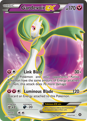 Gardevoir EX (111/114) [XY: Steam Siege]