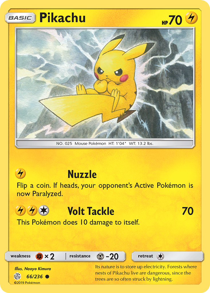 Pikachu (66/236) [Sun & Moon: Cosmic Eclipse]