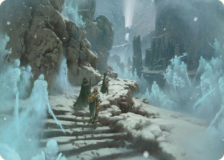 Ghost Quarter Art Card [The Lord of the Rings: Tales of Middle-earth A