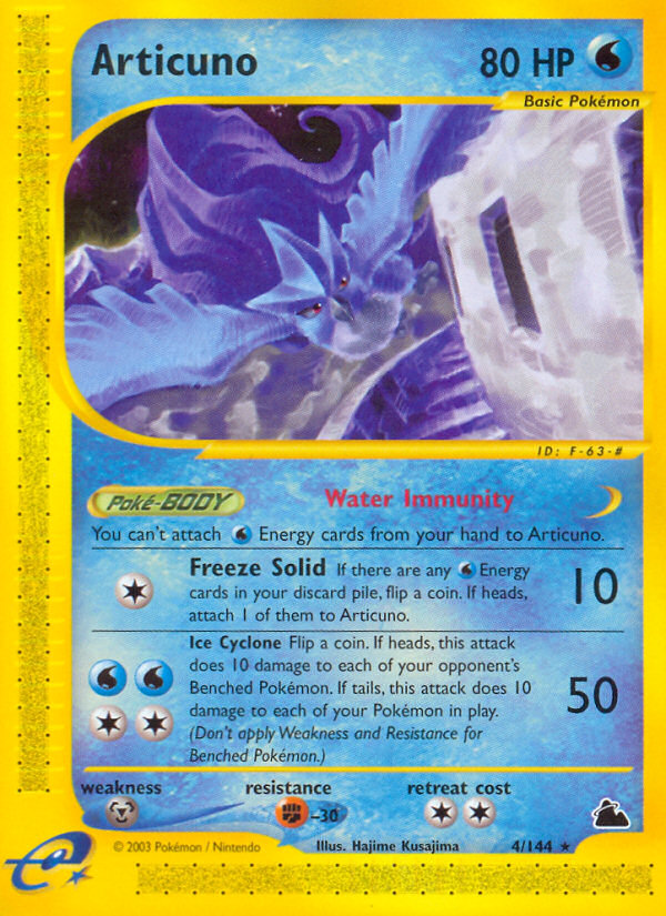 Articuno (4/144) [Skyridge]