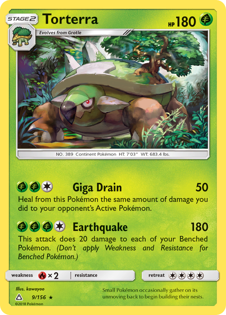 Torterra (9/156) [Sun & Moon: Ultra Prism]