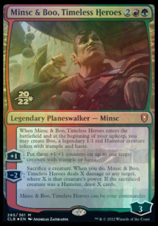 mtg minsc and boo commander deck Minsc & Boo, Timeless Heroes [Commander Legends: Battle for Baldur's G