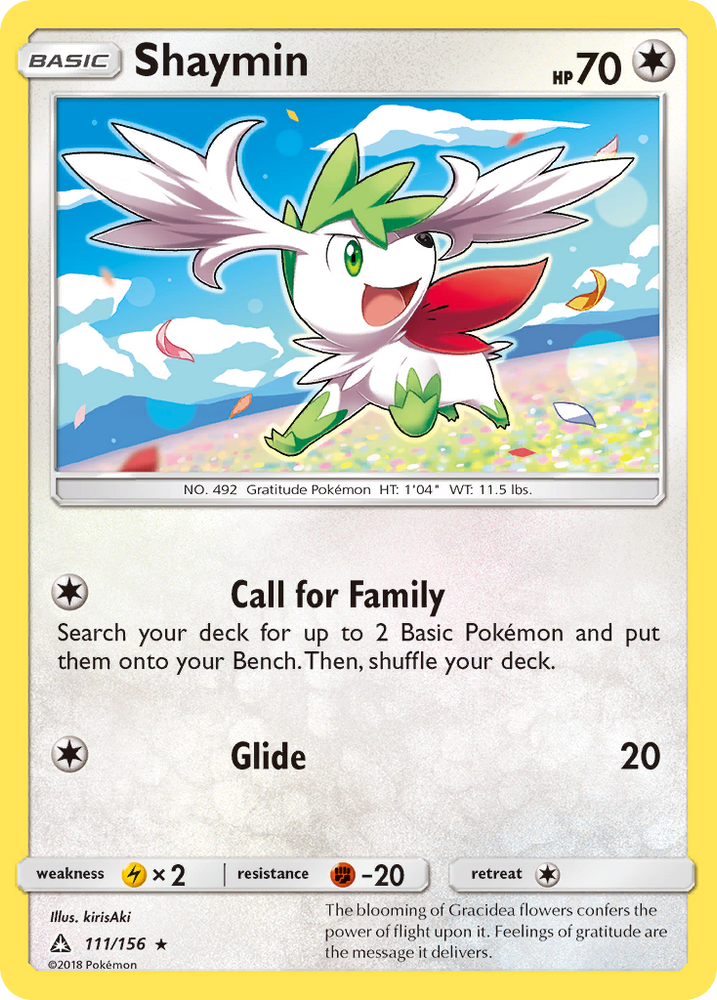 Shaymin (111/156) [Sun & Moon: Ultra Prism]