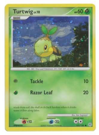 Turtwig (103/130) (Cosmos Holofoil) [Diamond & Pearl: Base Set]