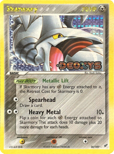 Skarmory (26/107) (Stamped) [EX: Deoxys]