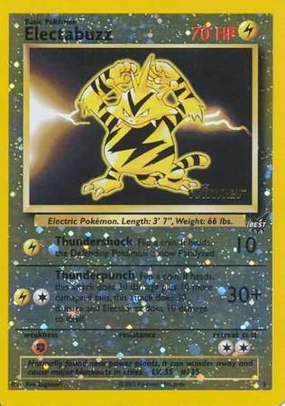 Electabuzz (1) (Winner) [Best of Promos]