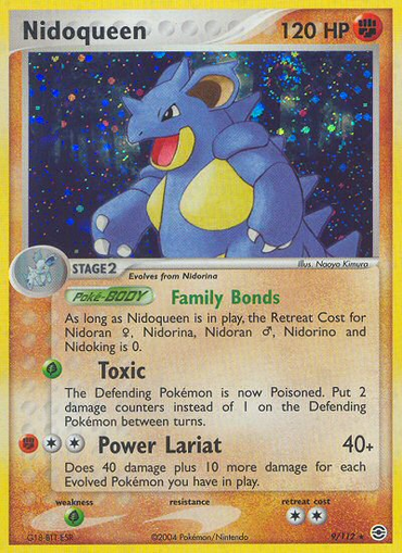 Nidoqueen (9/112) [EX: FireRed & LeafGreen]