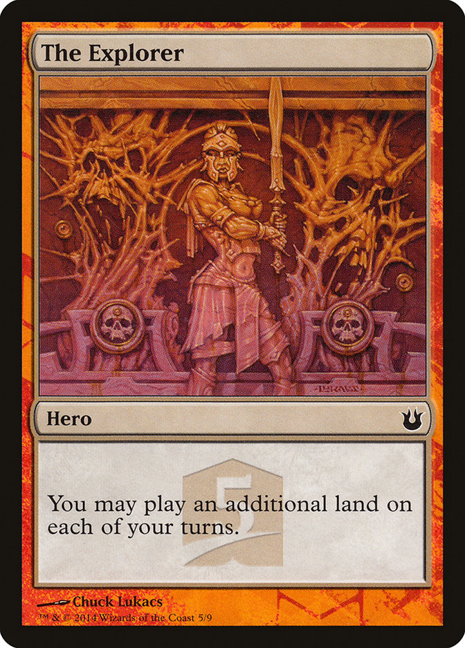 mtg born of the gods cards The Explorer [Born of the Gods Hero's Path]