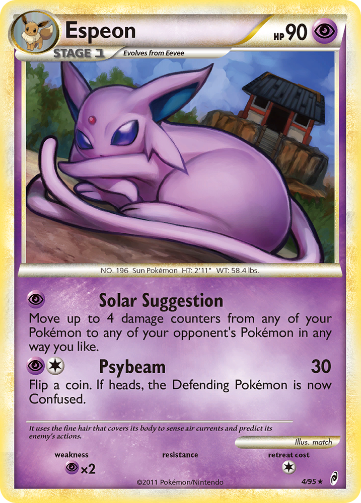 Espeon (4/95) [HeartGold & SoulSilver: Call of Legends]