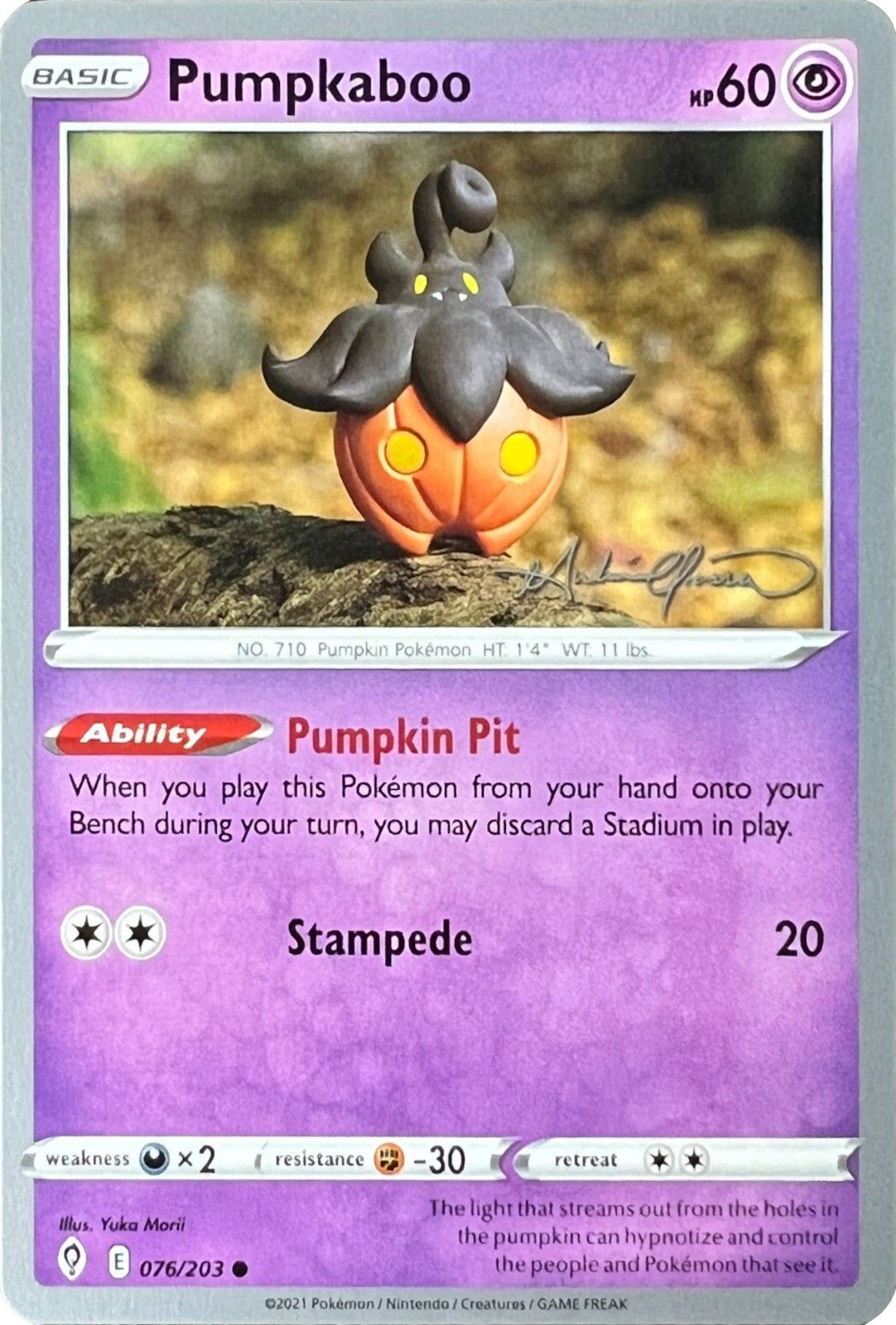 Pumpkaboo (076/203) (The Shape of Mew - Andre Chiasson) [World Championships 2022]