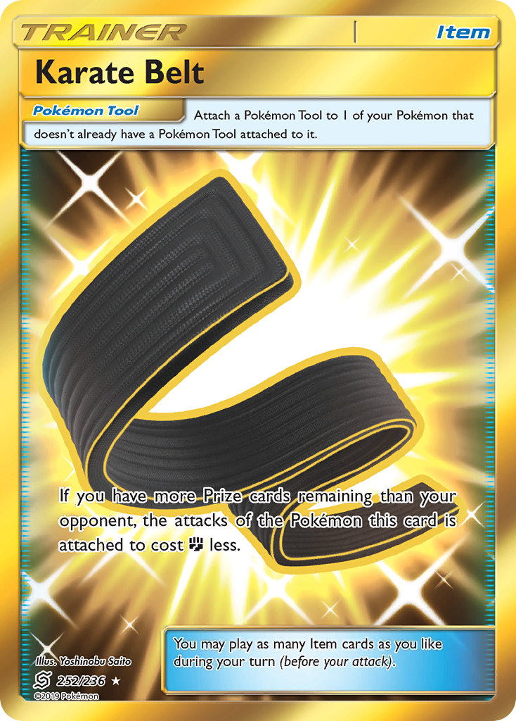 Karate Belt (252/236) [Sun & Moon: Unified Minds]