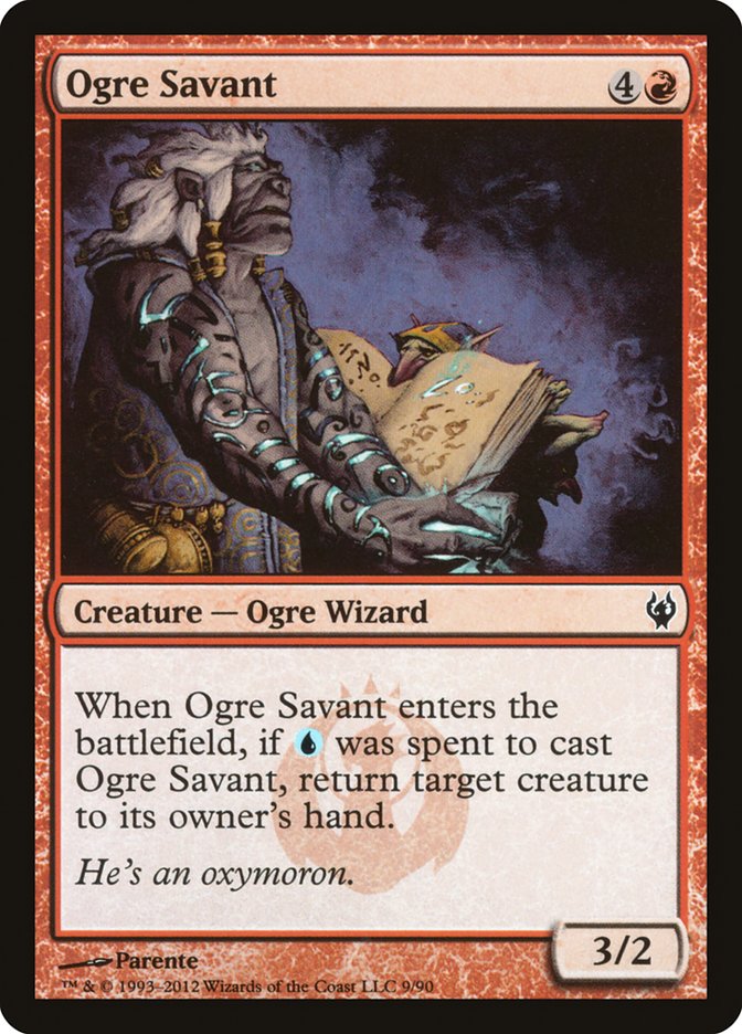 Ogre Savant [Duel Decks: Izzet vs. Golgari]