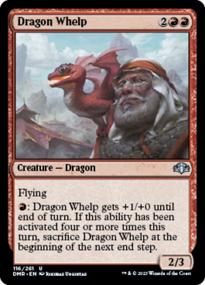 Dragon Whelp [Dominaria Remastered]