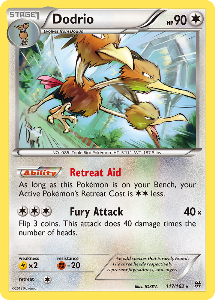 Dodrio (117/162) [XY: BREAKthrough]