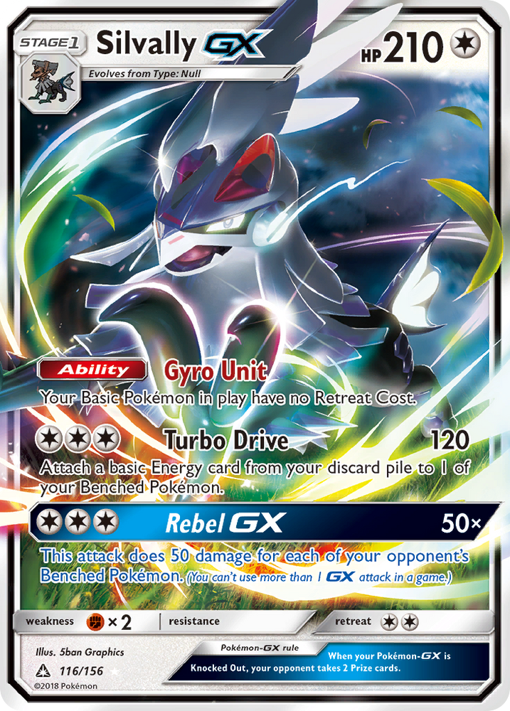 Silvally GX (116/156) [Sun & Moon: Ultra Prism]