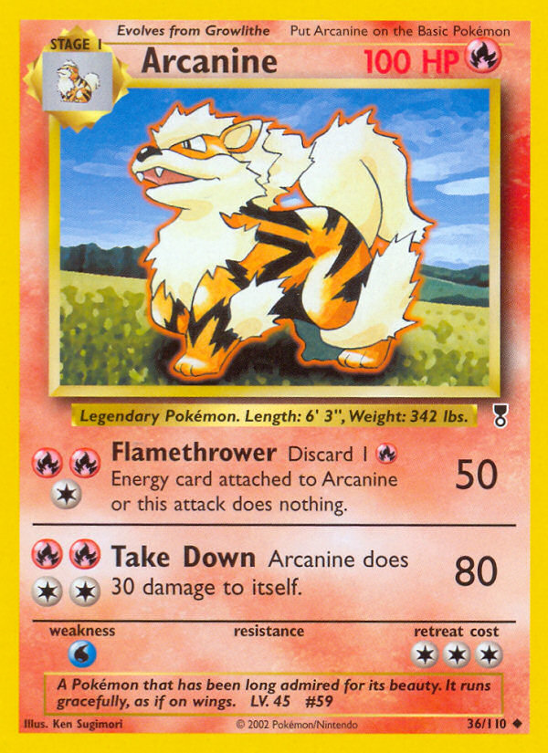 Arcanine (36/110) [Legendary Collection]