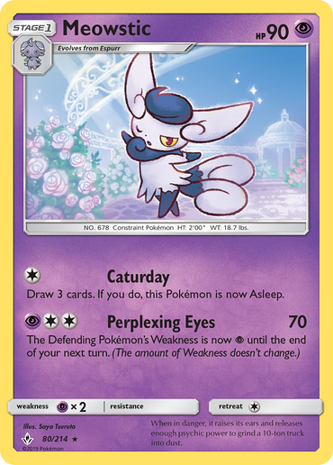 Meowstic (80/214) [Sun & Moon: Unbroken Bonds]